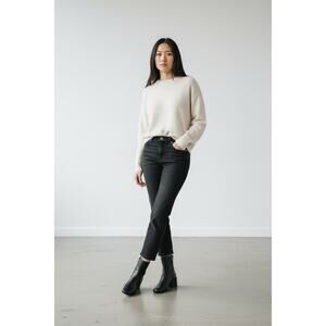 New Halston black toni boots sz 6.5